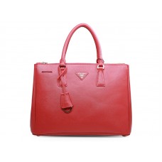 Prada Saffiano Lux Tote Rot