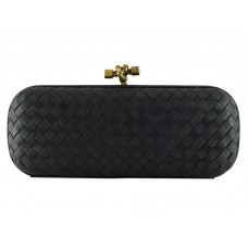 Bottega Veneta Empire Intrecciato Ayers Stretch Knot Schwarz