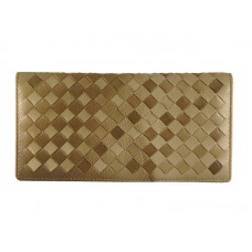 Bottega Veneta Intrecciato Nappa Continental Portemonnaie Bronze