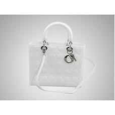 Dior Cannage Tasche Weiß