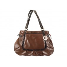 Fendi Grande Große Schultertasche Braun
