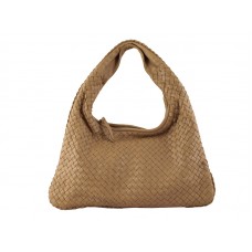 Bottega Veneta Ebano Intrecciato Nappa Kleine Veneta Aprikose