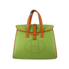 Hermes 08c Klappentasche Grün
