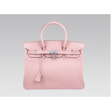 Hermès Birkin 35 cm Togo Clemence Hellrosa
