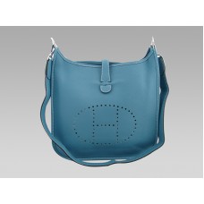 Hermès Evelyne Tasche Blau