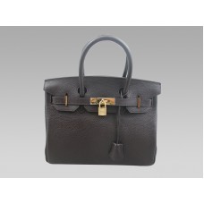 Hermès Birkin 30 Togo Leder Schokolade