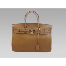 Hermès Birkin 40 Togo Leder Hellbraun