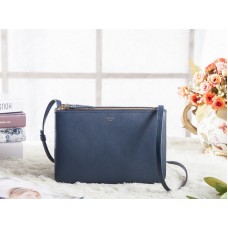 Celine Mini Trio Umhängetasche Dunkelblau