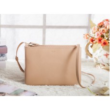 Celine Mini Trio Umhängetasche, hellbraun
