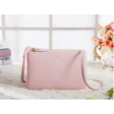 Celine Mini Trio Umhängetasche, Hellrosa