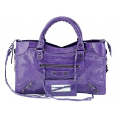 Balenciaga Medium Classic City Bag Lila
