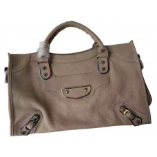 Balenciaga Classic Metallic Edge Iridescent City Bag Grau