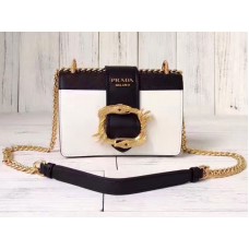 Prada Cahier Tasche Weiß