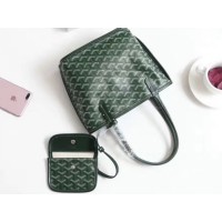 Goyard Anjou Reversible Tote Mini Grün