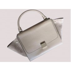 Celine Trapeze Tote Bag aus Kalbsleder, klein, 1980er Jahre
