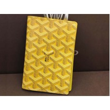 Goyard Goyardine Reisepasshülle Gelb