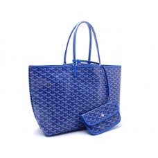 Goyard Goyardine Saint Louis GM Blau