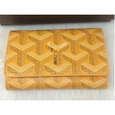 Goyard Goyardine Saint Michel 6 Schlüsselhalter Gelb