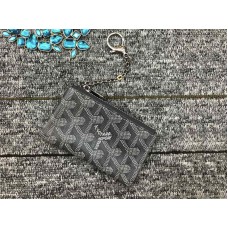 Goyard Geldbörsen-Schlüsselanhänger, Grau