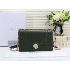 Dior Diorama Lammledertasche Grün d05282