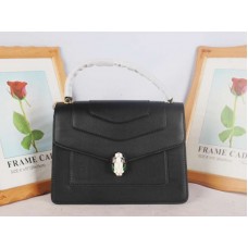 Bvlgari Schutzhülle Serpenti Forever 25 cm Kalbsleder Schwarz