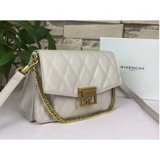 Givenchy gv3 Stepptasche aus Kalbsleder, Grau