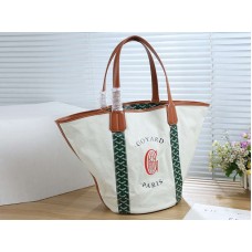 Goyard Belharra Biarritz Wendetasche Grün