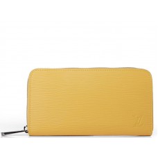 Louis Vuitton Epi Leder Zippy Organizer Gelb