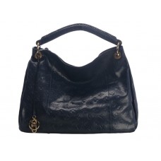 Louis Vuitton Monogram Schlangenleder Artsy MM Dunkelblau