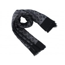Louis Vuitton Monogram Schal Grau