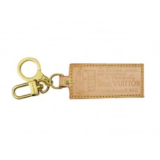 Louis Vuitton Schlüsselanhänger aus naturbelassenem Rindsleder