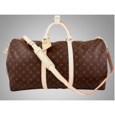 Louis Vuitton Monogram Keepall 60 mit Schulterriemen