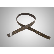 Louis Vuitton Monogram Gürtel Initialen Silber