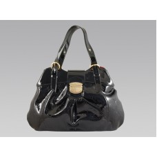 Louis Vuitton-Monogramm Vernis Sistina GM Schwarz