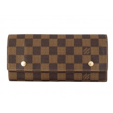 Louis Vuitton Damier Ebene verstellbare Geldbörse