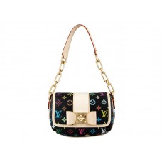 Louis Vuitton-Monogramm Mehrfarbige Patti Noir
