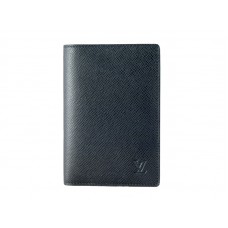 Louis Vuitton Taiga Leder-Passhülle Ardoise