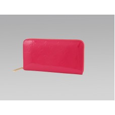 Louis Vuitton Monogramm Vernis Zippy Geldbörse Pink Pop