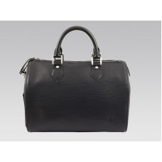 Louis Vuitton Speedy 30 aus Epi-Leder, Schwarz