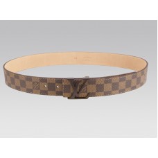 Louis Vuitton Initial Damier Ebene Gürtel