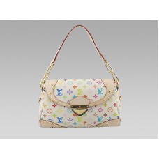 Louis Vuitton Monogram Multicolore Weiß Beverly PM