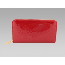 Louis Vuitton Monogramm Vernis Zippy Geldbörse Pomme Damour