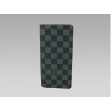 Louis Vuitton Damier Graphite Brazza Geldbörse