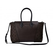 Louis Vuitton W Tasche Pm Cuir Orferre Körper und Veau Cachemire Seiten Schokolade