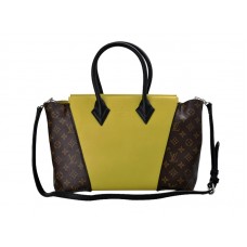 Louis Vuitton W Bag Monogram & Leder PM Gelb