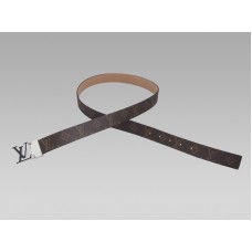Louis Vuitton Monogramm-Gürtel mit Initialen, Schwarz