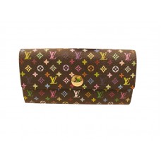 Louis Vuitton Mehrfarbige schwarze Pochette Porte Monnaie Nm