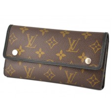 Lange Brieftasche aus Makassar-Monogramm von Louis Vuitton