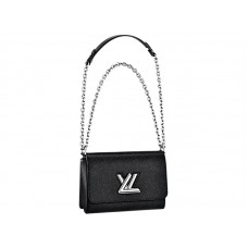 Louis Vuitton Epi Leder Twist MM Schwarz