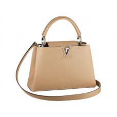 Louis Vuitton Capucines BB Tasche Beige